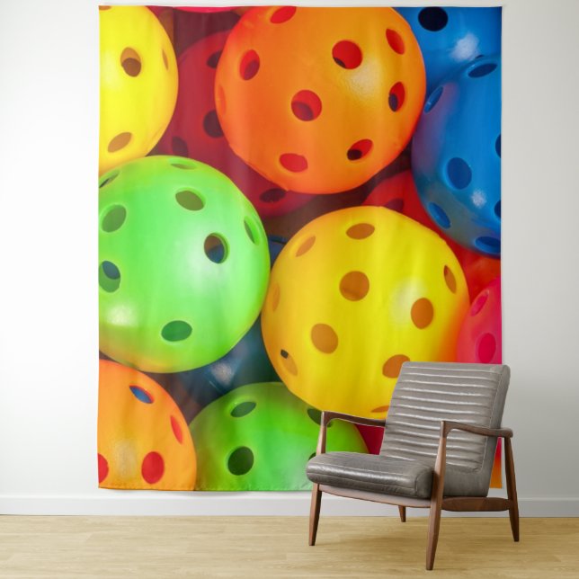 Pickleball Colorful Tapestry (In Situ)
