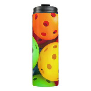 Pickleball Colorful Thermal Tumbler
