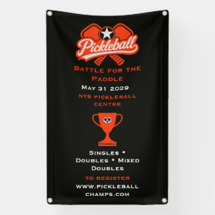 Pickleball Competition Tournement Banner