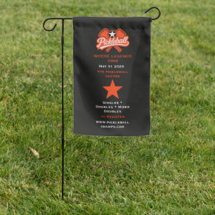 Pickleball Competition Tournement Garden Flag