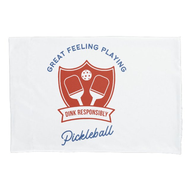 Pickleball cool design to wear pillow case (Front)