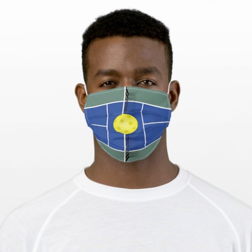 Pickleball Court Face Mask