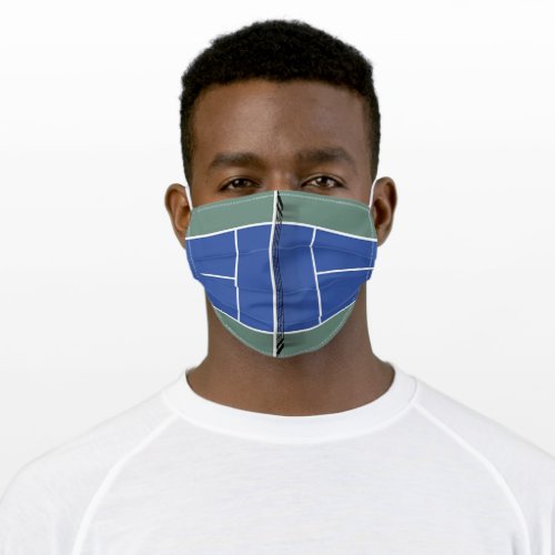 Pickleball Court Face Mask