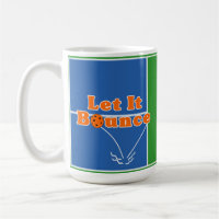 Pickleball Court Serve Let It Bounce Orange Ball