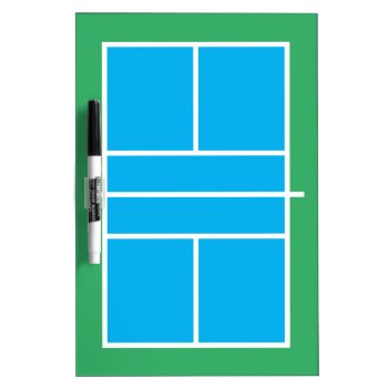 Pickleball Court Whiteboard For Coaching Lessons by imagewear at Zazzle