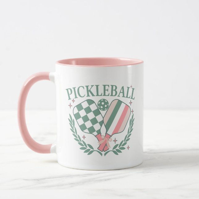 Pickleball Cross Paddles Mug (Left)
