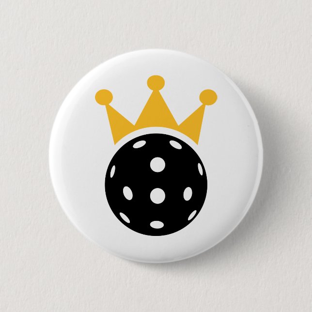 Pickleball crown button (Front)