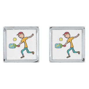 Pickleball Cufflinks