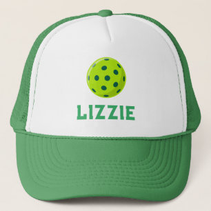 Pickleball Custom Name, Text, Monogram   DIY Trucker Hat