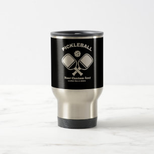 Pickleball Custom Travel Mug