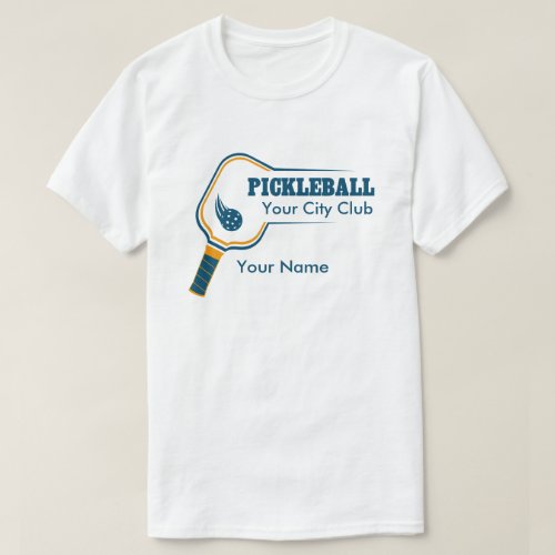 Pickleball Customizable Pickleball T_shirt