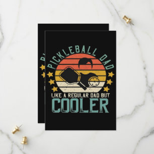 Pickleball Dad Like A Regular Dad But Cooler Save The Date
