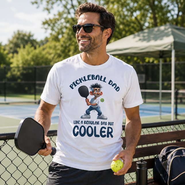 Pickleball Dad, Like a Regular Dad T-Shirt (Creator Uploaded)