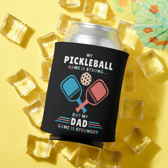 Pickleball Dad Stronger Dad Game Father Can Cooler (In Situ Summer)