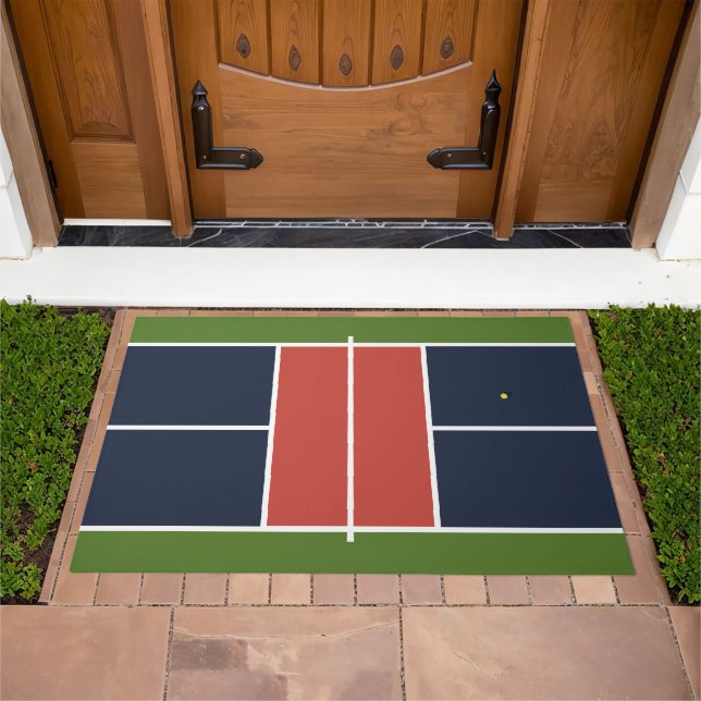 Pickleball Decor Doormat (Outdoor)