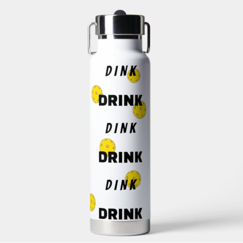 Pickleball Dink Drink Water Bottle