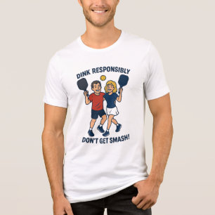 Pickleball Dink Responsibly Tri-Blend Shirt