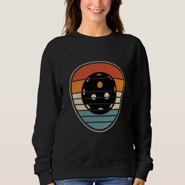 Pickleball Dink Retro Vintage 70's 80's  4 Sweatshirt (Front)