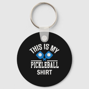 Pickleball - Dinker Badminton Tennis Pickleball Gi Keychain