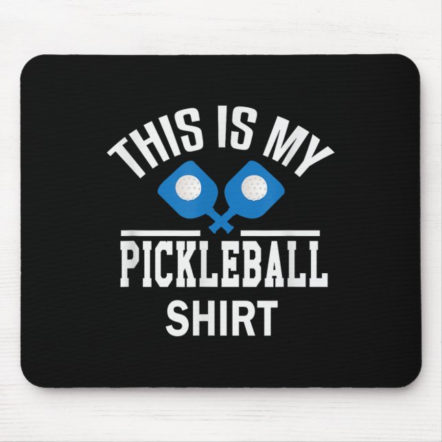 Pickleball - Dinker Badminton Tennis Pickleball Gi Mouse Pad (Front)