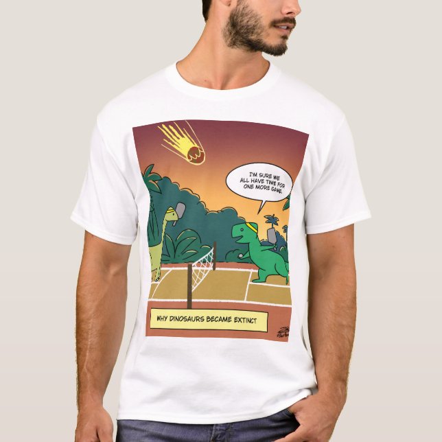 Pickleball Dinos T-Shirt (Front)