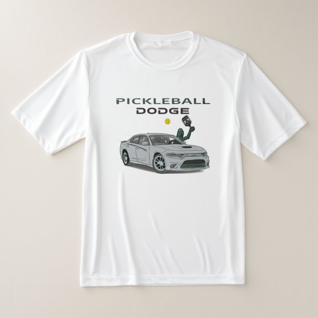 Pickleball Dodge T-Shirt (Laydown)