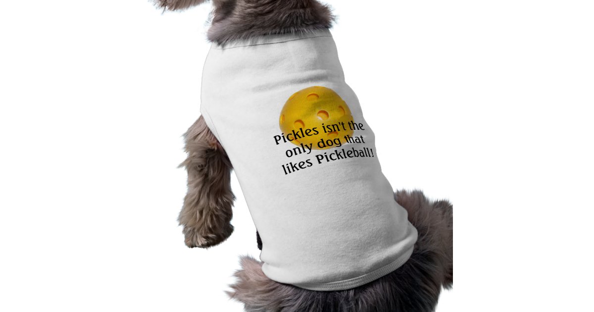Pickleball Dog Shirt