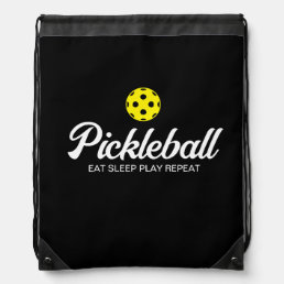 Pickleball drawstring bag gift for player and fan