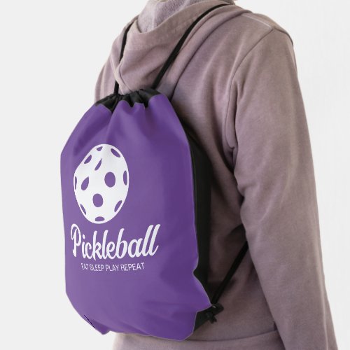 Pickleball drawstring bag sports backpack
