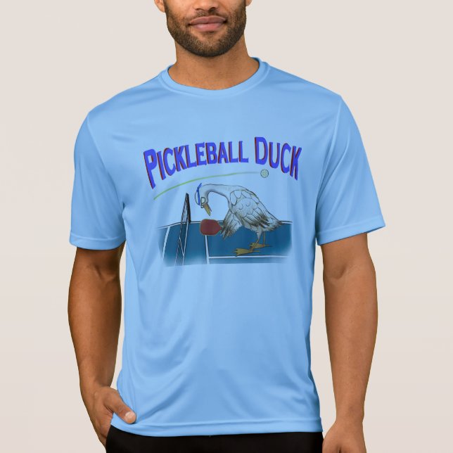 Pickleball Duck  T-Shirt (Front)