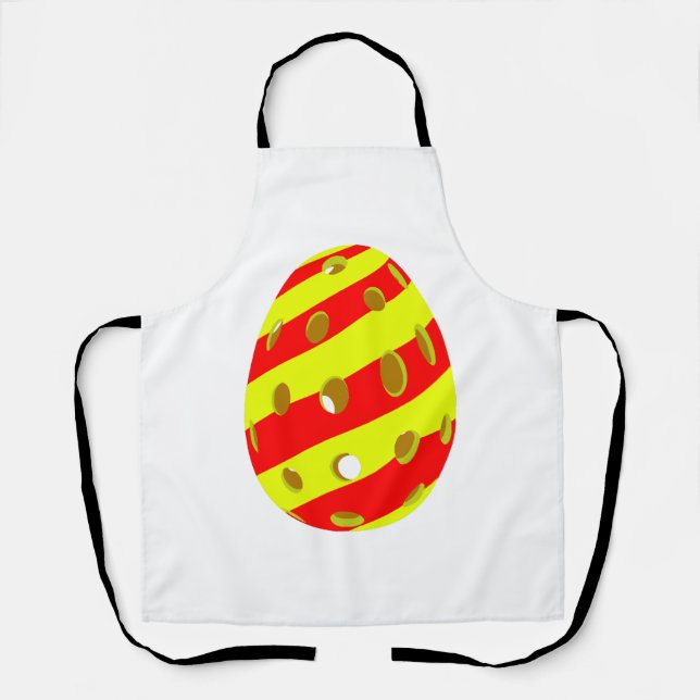 Pickleball Easter Egg Apron (Front)