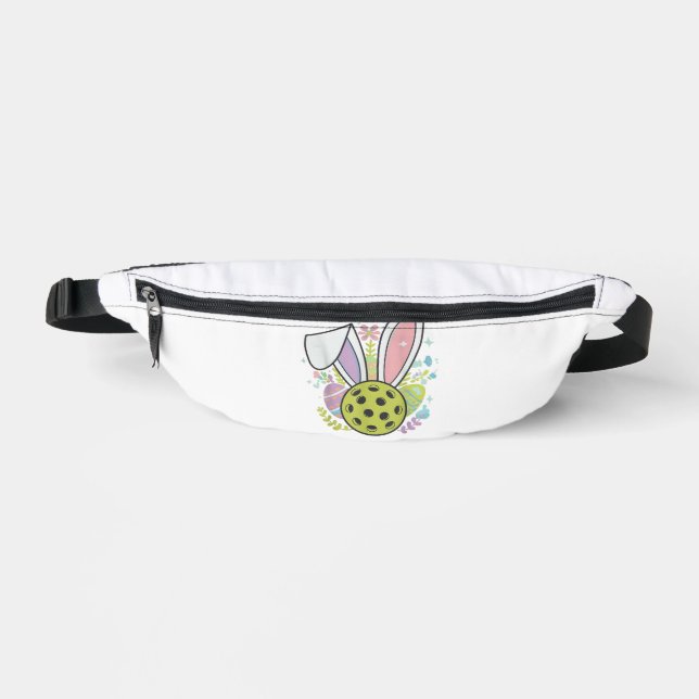 Pickleball Easter T-Shirt Fanny Pack (Front)