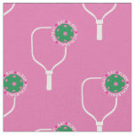 Pickleball: eat sleep, pickleball,  pink fabric