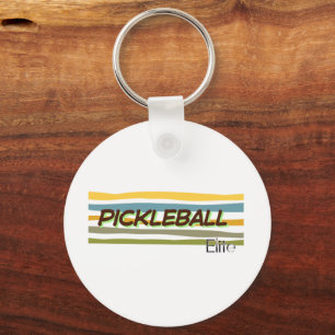 Pickleball Elite player sport Keychain