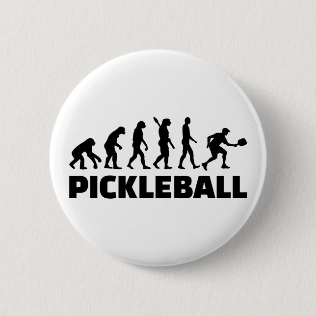 Pickleball evolution button (Front)