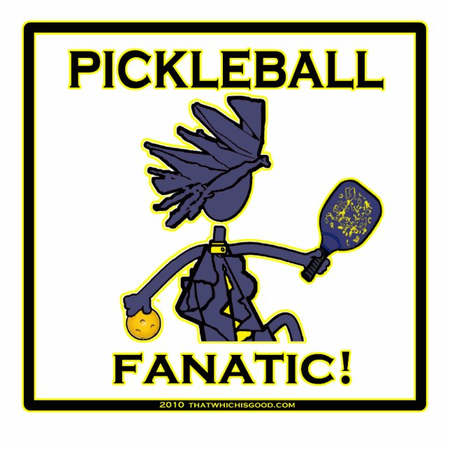 Pickleball Fanatic Statuette (Front)