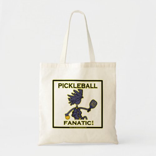 Pickleball Fanatic Tote Bag