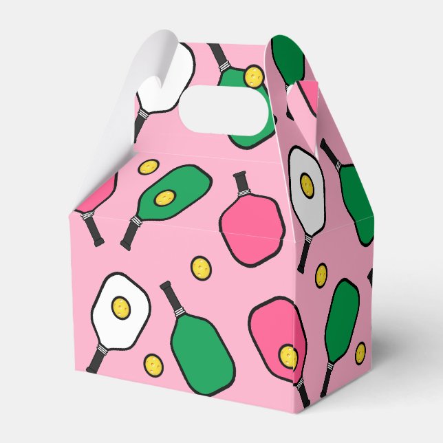 Pickleball Favor Boxes (Back Side)