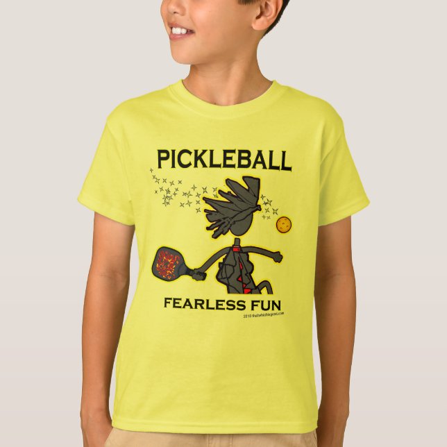 Pickleball Fearless Fun T-Shirt (Front)