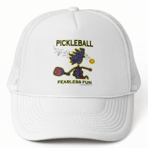 Pickleball Fearless Fun Trucker Hat Pickleball Fearless Fun Trucker Hat