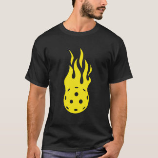 pickleball flame paddleball tennis pickleball T-Shirt