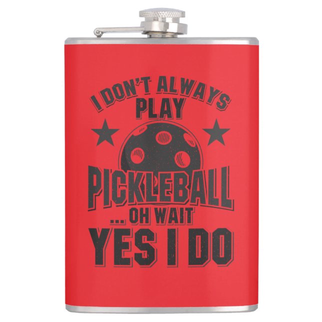 Pickleball Flask (Front)