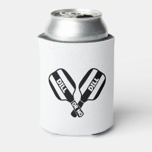 Pickleball Foam Can Cooler Holder for funny gift