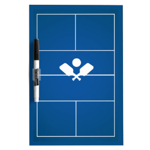Pickleball for coaching lessons dry erase board