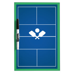 Pickleball for coaching lessons dry erase board