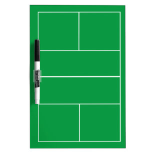 Pickleball for coaching lessons dry erase board