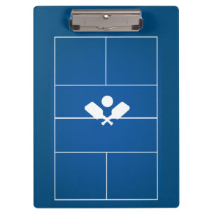 Pickleball for for coach & player clipboard