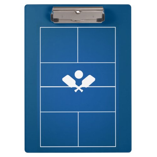 Pickleball for  for coach  player clipboard