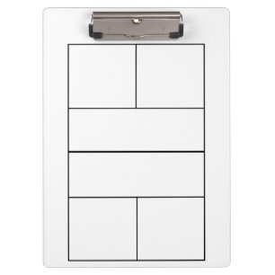 Pickleball for for coach & player clipboard