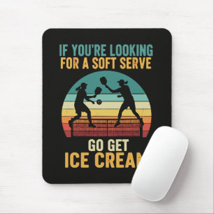 Pickleball for Men Women Mouse Pad